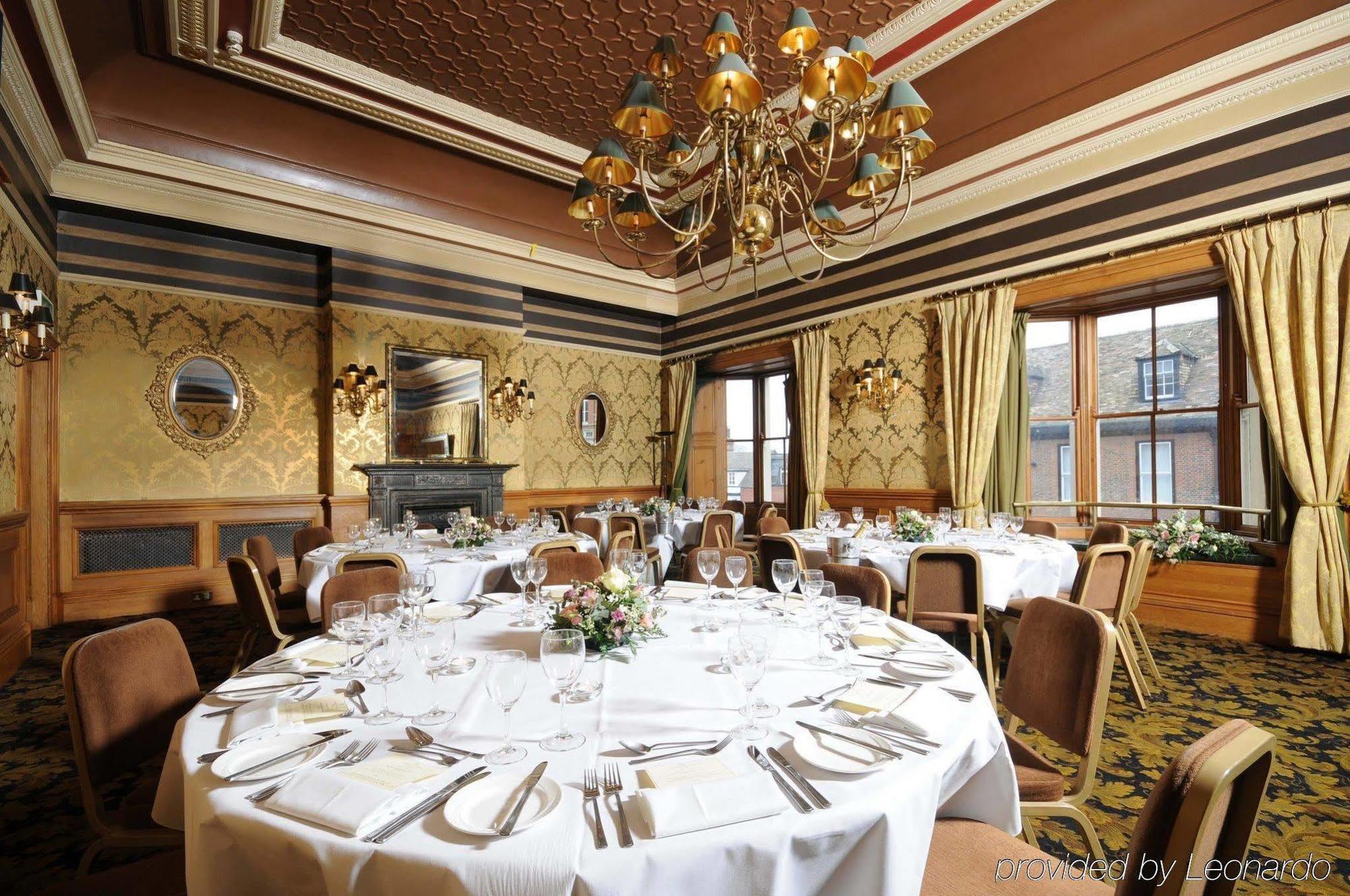 The Rutland Arms Hotel 纽马基特 餐厅 照片